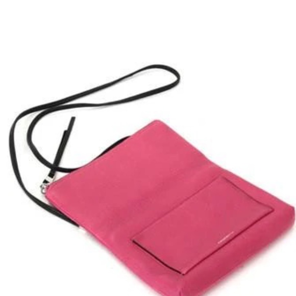 Coach Urbane Pink Fold Over Crossbody with Silver Hardware - Picture 2 of 14